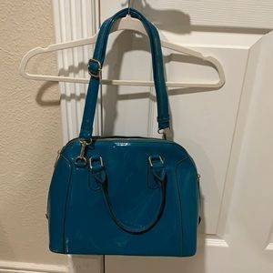 Patent leather purse